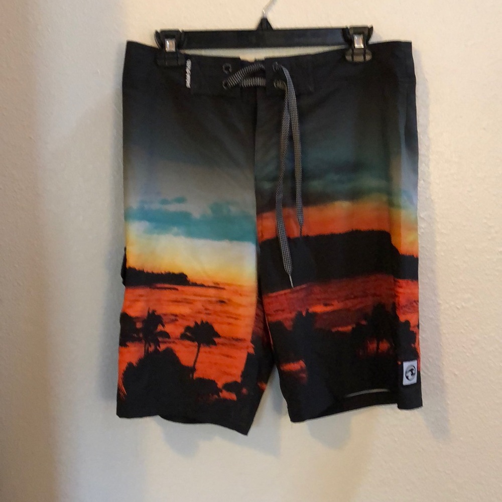 Ocean Current Knee Length Boardshorts